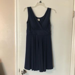 Soma Navy Sleeveless Dress